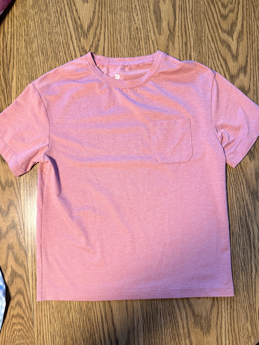 all in motion Pink Crewneck Pocket Tee